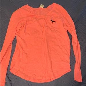 Pink long sleeve shirt